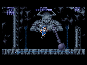 Spillet kom til Sega som The Legend of Galahad.