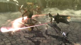 Actionspillet Bayonetta.