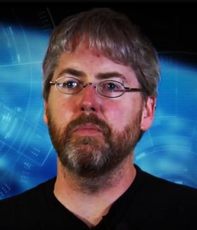 David Brevik, leder for Gazillion Entertainment og utviklingen av Marvel Heroes.