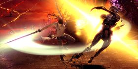 Dante i action.