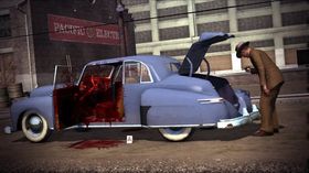 I L.A. Noire skal du løse tidvis groteske drapsgåter.