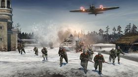Kald og hard vinter i Company of Heroes 2.