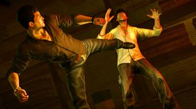 Flying kick?