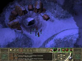 Skjermbilete frå Icewind Dale II.
