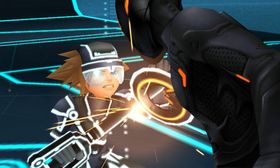Den relativt nye filmen Tron: Legacy er bakgrunn for én av de mange Disney-verdenene i spillet.
