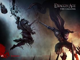 «The Calling» er en av mange produkter som forteller historier fra Dragon Age-universet.