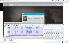 Her ser vi at Chrome starter Uplay, som igjen kjører i gang Calc.exe. (Skjermbilde: Ove Ragnar Oddløkken/Gamer.no)