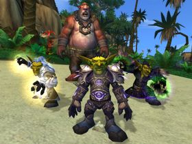 Goblins, en av de to nye spillbare rasene.