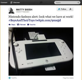 Skjermdump av twittermeldingen. Faksimile: Joystiq.com