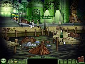 Gilbert lagde Oz-eventyret Emerald City Confidential på oppdrag.