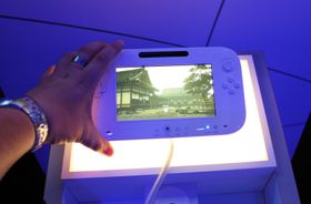 Brettkontrolleren til Wii U.