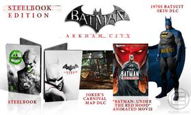Batman: Arkham City Steelbook Edition.