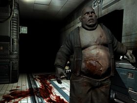 Et av de velkjente monstrene fra Doom 3.