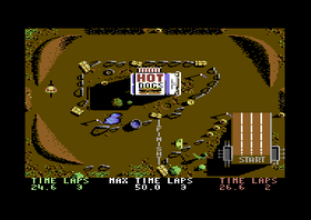 Bildene er fra Commodore 64-versjonen.