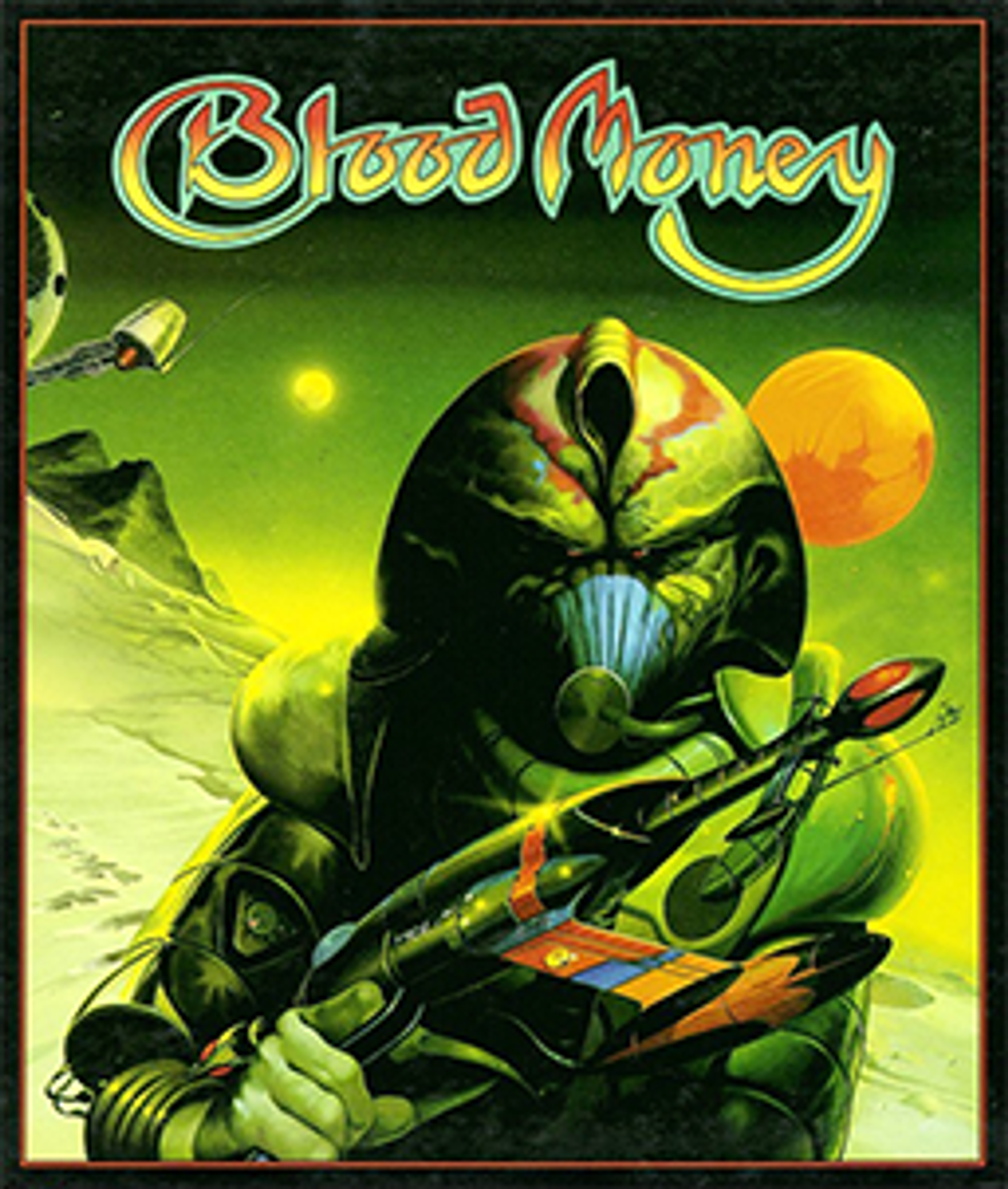 GTA-skaperens andre spill, Blood Money (bilde hentet fra Wikipedia, malt av Roger Dean).