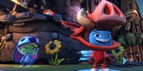 Radarparet Stitch og Pumba.