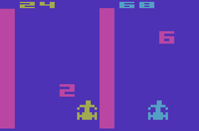 Activision-grunnleggeren Larry Kaplan laget blant annet Street Racer mens han jobbet for Atari.