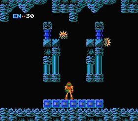 Metroid til NES.