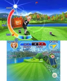 Let's Golf! 3D (3DS).