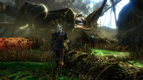 The Witcher 2 byr på vakre omgivelser.