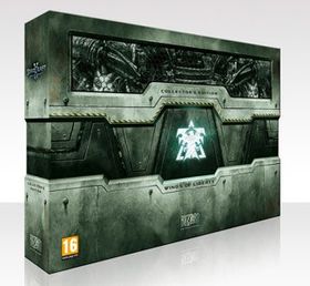 Fyldige StarCraft II: Collector's Edition.