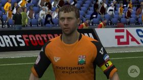 Tor-Steinar Nastad Tangedal i sin første kamp for Barnet F.C.