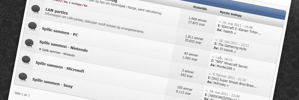 Trenger du noen å spille med i helgen?