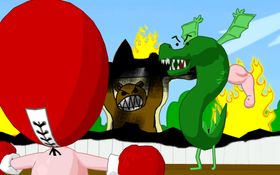 Strong Bad's Cool Game for Attractive People (Wii, PC og PS3).