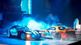 Foto fra et tidligere Top Gear Live-show.