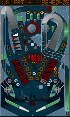 Graveyard-brettet fra Pinball Dreams (bilde: Wikipedia).