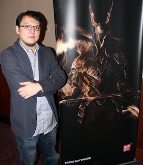Hidetaka Miyazaki, produsent for Dark Souls. (Foto: Lasse Lervik/Gamer.no)