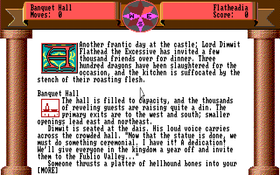 Zork Zero var litt mer fargerikt enn resten av spillene i serien.