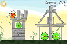 Angry Birds er en gigantsuksess på Apple-plattformen.