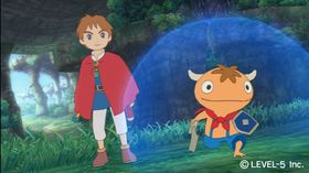 Folk og Fe i Ni No Kuni-by.