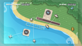 Flight Control HD (PS3 og iPad).