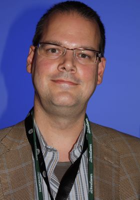 Dr. Ray Muzyka, medstifter av BioWare. (Foto: Mikael Harstad Groven, Gamer.no)