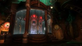 Atmosfærebilde fra BioShock, Ken Levine og Irrational Games forrige spill.