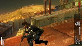 Bilde fra Kojimas seneste spill, PSP-tittelen Metal Gear Solid: Peace Walker