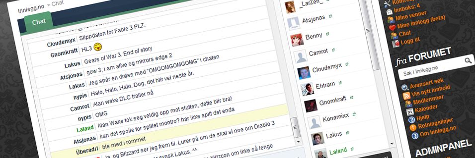 Chat med leserne