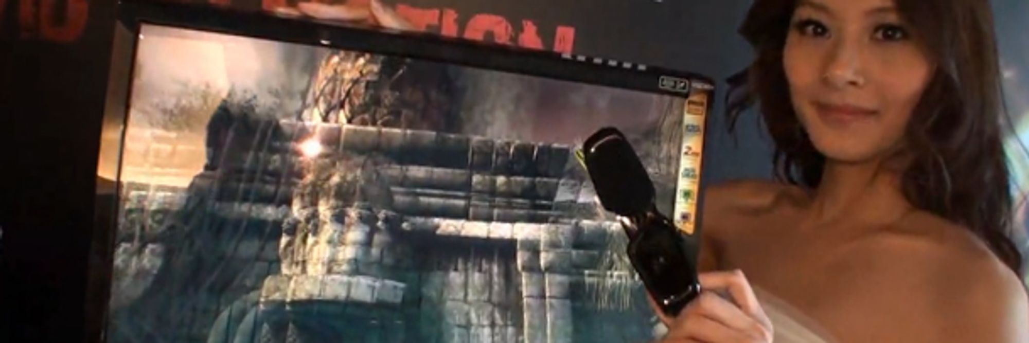 Verdens største 3D-skjerm for PC