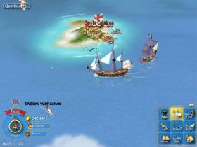 Slik så nyversjonen av Pirates! ut på PC.