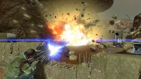 Ødeleggelse i Red Faction: Guerrilla.