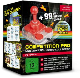 Pakken inneholder også 99 Commodore 64-spill.