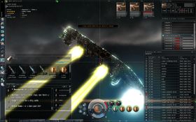 Det er lett å åpne ild i Eve Online