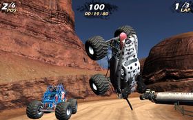 Bilde fra forrige Monster Jam-spill.