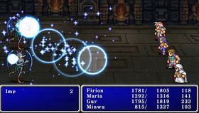PSP-utgaven av Final Fantasy II.