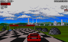 Futuristisk bane i Lotus III.