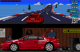 Lotus Esprit Turbo Challenge.
