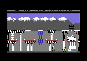 Bruce Lee på Commodore 64.
