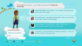 Twitter på Xbox Live.